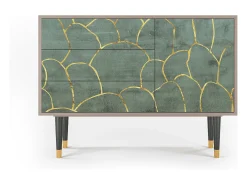 Aparador - 115х84х41 cm - S3 - Magnificent Water Lily, Latte