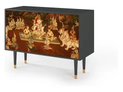 Aparador - 115х84х41 cm - S3 - Malyavan, Antracita