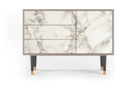 Aparador - 115х84х41 cm - S3 - Milk Marble, Arena