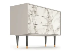 Aparador - 115х84х41 cm - S3 - Milk Marble, Arena