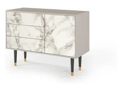 Aparador - 115х84х41 cm - S3 - Milk Marble, Arena