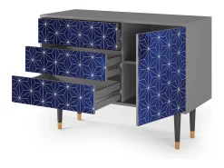 Aparador - 115х84х41 cm - S3 - Milky Way, Gris