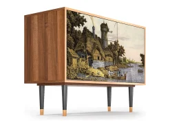 Aparador - 115х84х41 cm - S3 - Mill along a River, Nogal