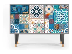 Aparador - 115х84х41 cm - S3 - Moroccan Market, Gris