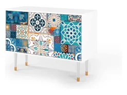 Aparador - 115х84х41 cm - S3 - Moroccan Market, Blanco