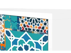 Aparador - 115х84х41 cm - S3 - Moroccan Market, Blanco