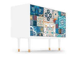 Aparador - 115х84х41 cm - S3 - Moroccan Market, Blanco