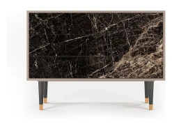 Aparador - 115х84х41 cm - S3 - Night Abyss, Latte
