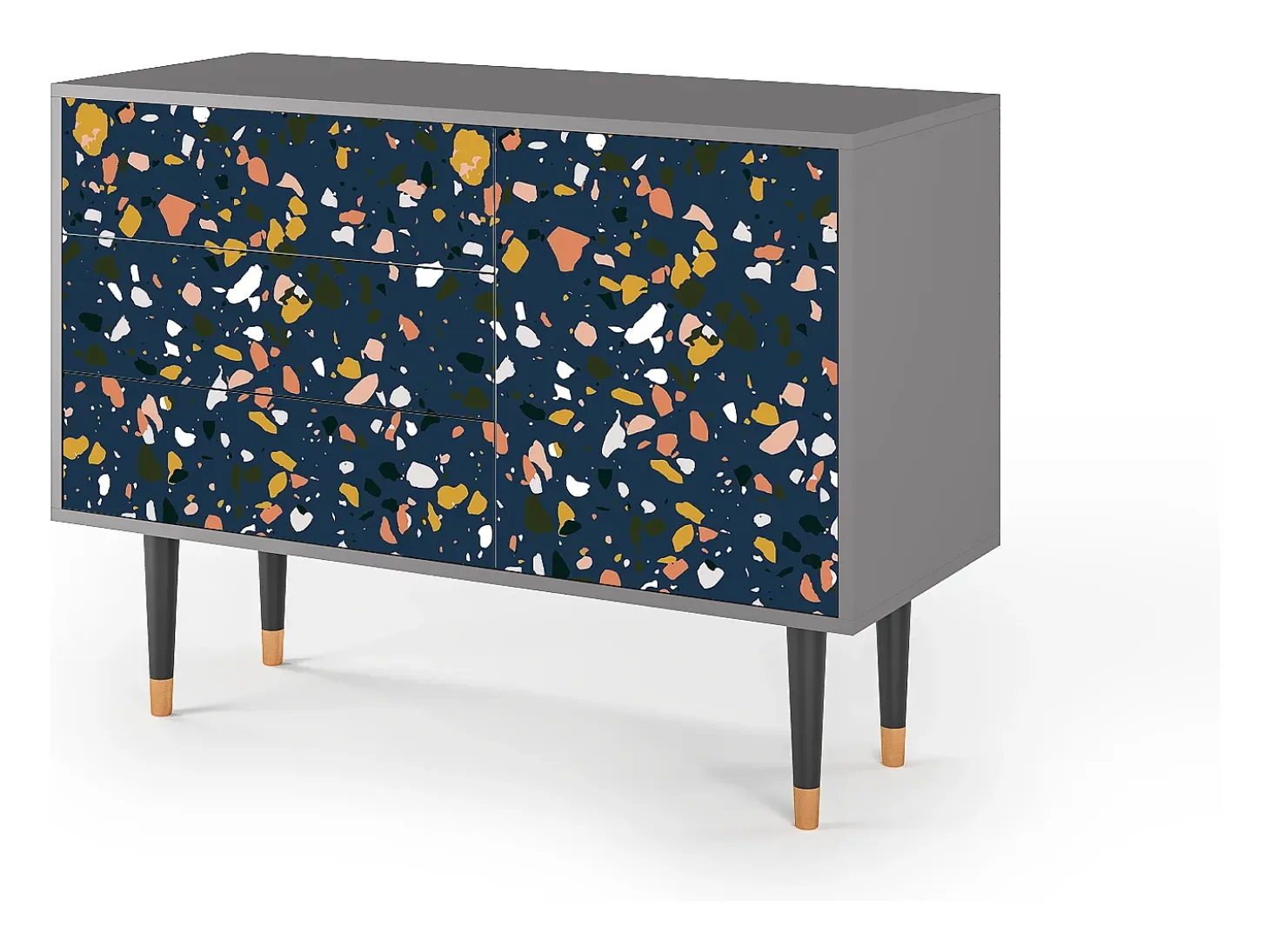 Aparador - 115х84х41 cm - S3 - Night Sky Langhterns, Gris