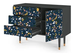 Aparador - 115х84х41 cm - S3 - Night Sky Langhterns, Antracita