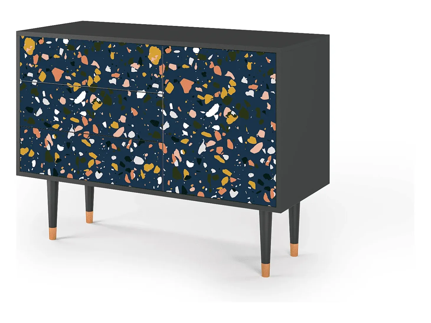 Aparador - 115х84х41 cm - S3 - Night Sky Langhterns, Antracita