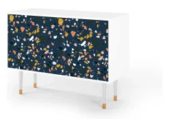 Aparador - 115х84х41 cm - S3 - Night Sky Langhterns, Blanco