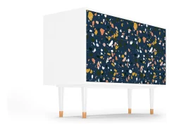 Aparador - 115х84х41 cm - S3 - Night Sky Langhterns, Blanco