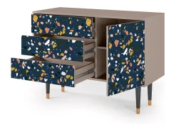 Aparador - 115х84х41 cm - S3 - Night Sky Langhterns, Latte