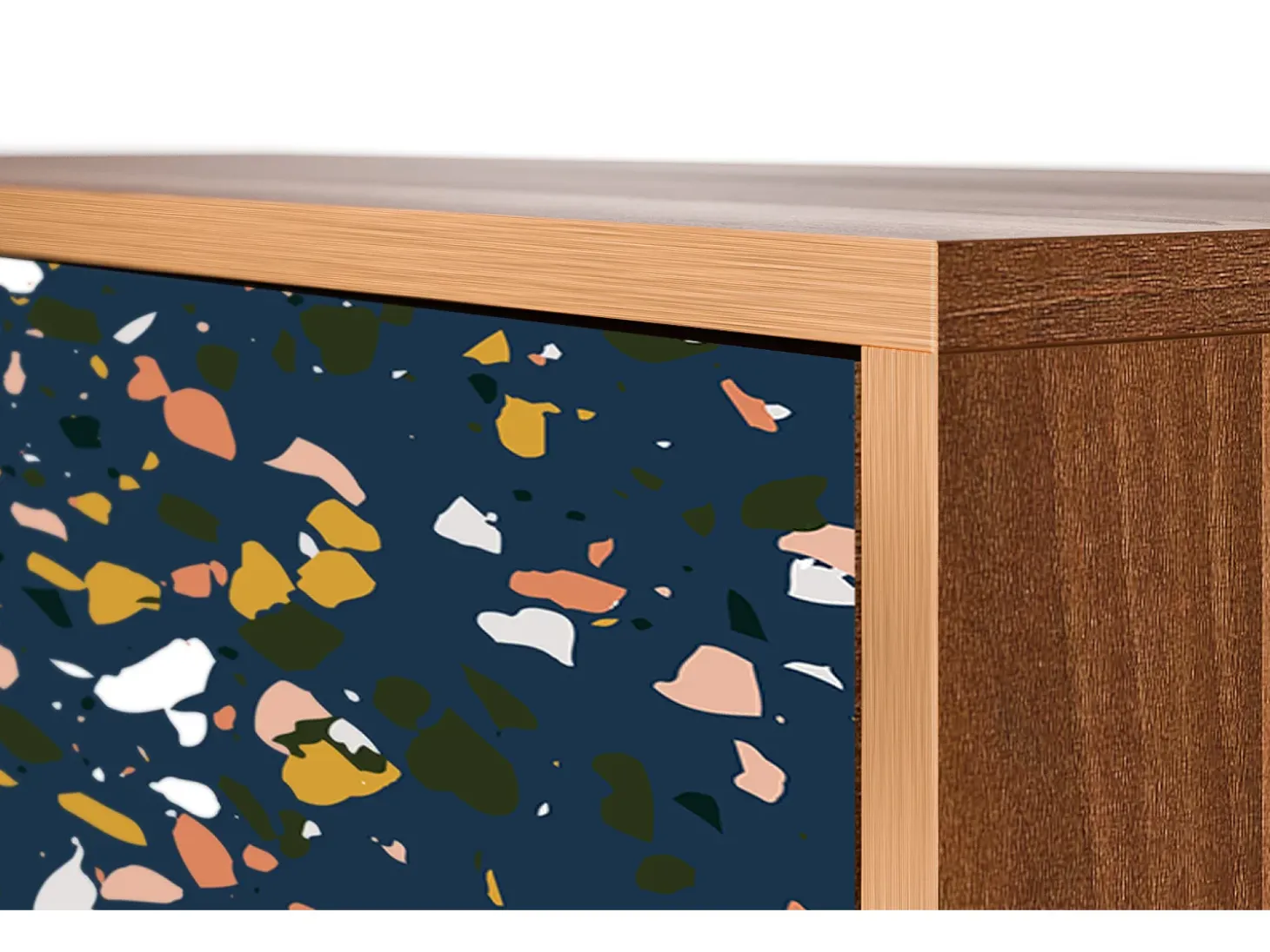 Aparador - 115х84х41 cm - S3 - Night Sky Langhterns, Nogal