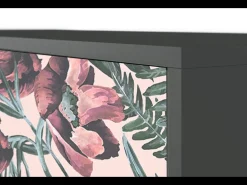 Aparador - 115х84х41 cm - S3 - Peach Peonies, Antracita