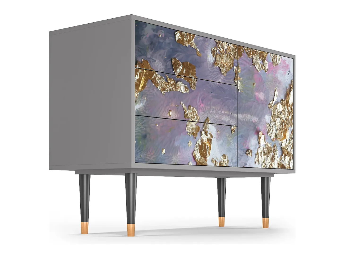 Aparador - 115х84х41 cm - S3 - Planet Earth, Gris