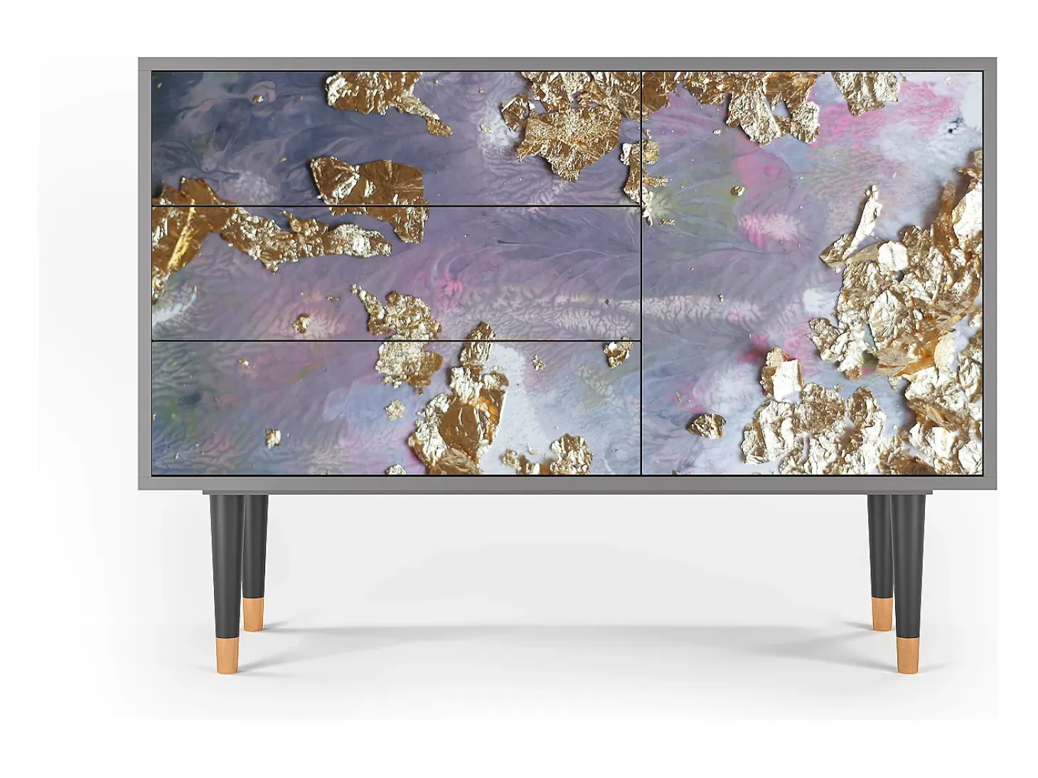 Aparador - 115х84х41 cm - S3 - Planet Earth, Gris