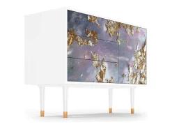 Aparador - 115х84х41 cm - S3 - Planet Earth, Blanco