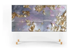 Aparador - 115х84х41 cm - S3 - Planet Earth, Blanco