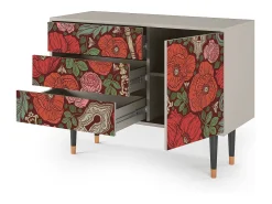 Aparador - 115х84х41 cm - S3 - Poppy Garden, Arena