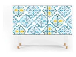 Aparador - 115х84х41 cm - S3 - Portugese tiles, Blanco