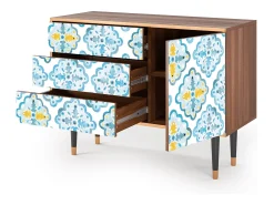 Aparador - 115х84х41 cm - S3 - Portugese tiles, Nogal