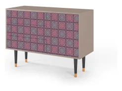 Aparador - 115х84х41 cm - S3 - Riviera Mosaic, Latte