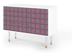 Aparador - 115х84х41 cm - S3 - Riviera Mosaic, Blanco