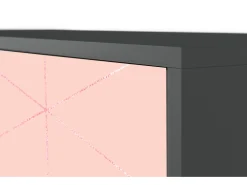 Aparador - 115х84х41 cm - S3 - Rose Quartz, Antracita