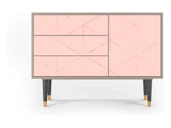 Aparador - 115х84х41 cm - S3 - Rose Quartz, Arena