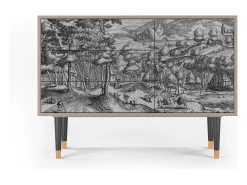 Aparador - 115х84х41 cm - S3 - Rusticorum, Latte