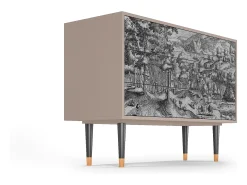 Aparador - 115х84х41 cm - S3 - Rusticorum, Latte