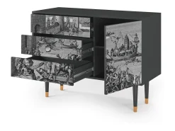 Aparador - 115х84х41 cm - S3 - Saint Martin, Antracita