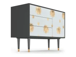 Aparador - 115х84х41 cm - S3 - Sky Latte, Antracita