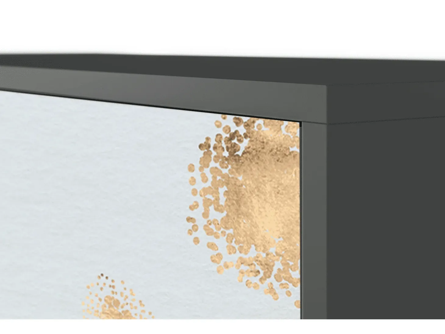 Aparador - 115х84х41 cm - S3 - Sky Latte, Antracita