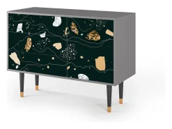 Aparador - 115х84х41 cm - S3 - Space Rocks, Gris