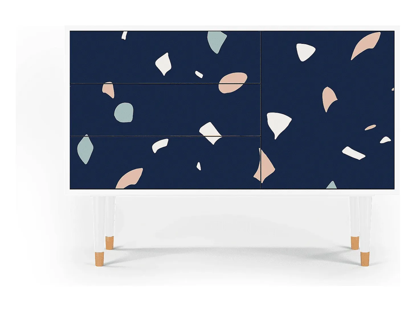 Aparador - 115х84х41 cm - S3 - Space Satellites, Blanco