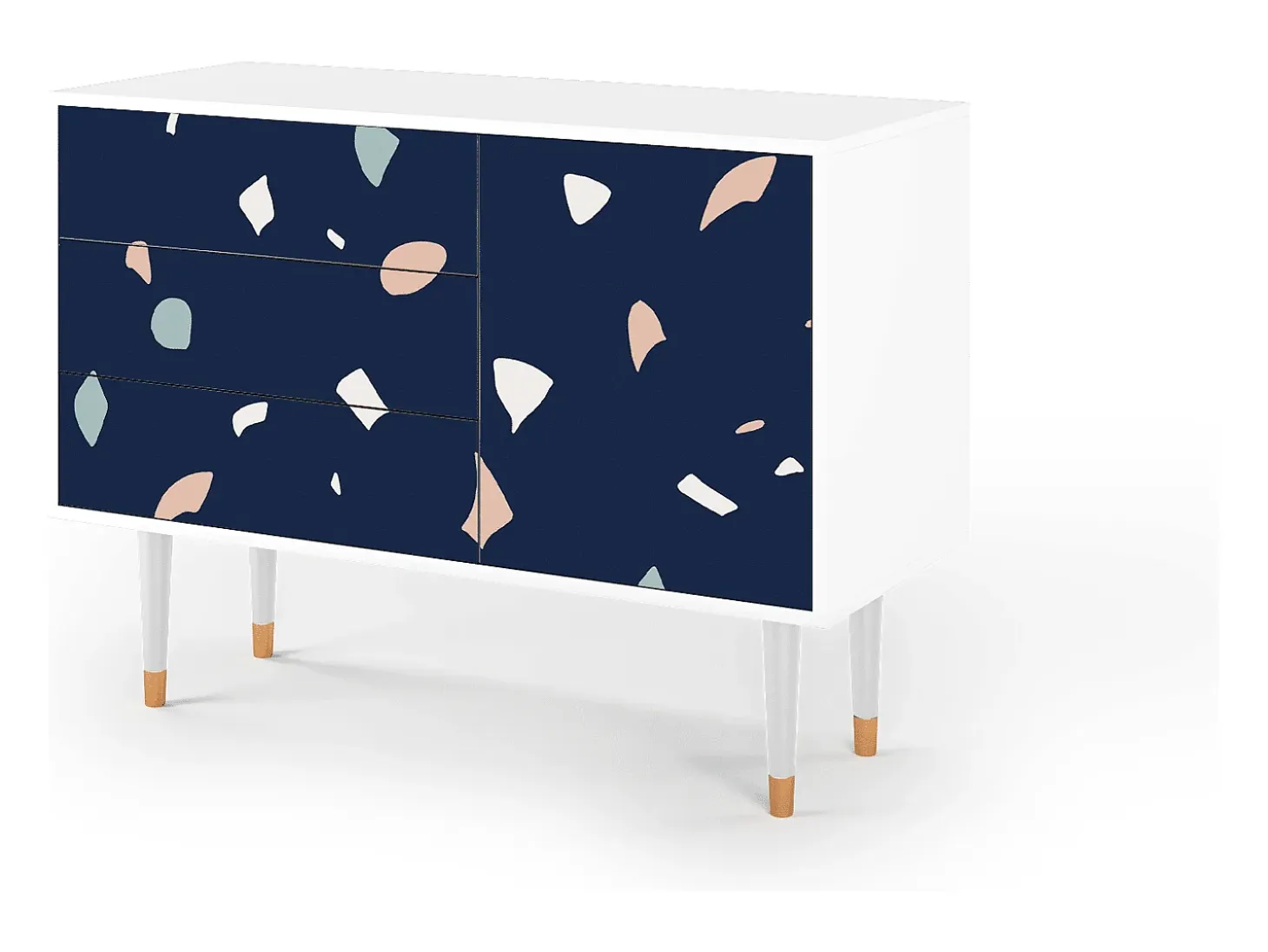 Aparador - 115х84х41 cm - S3 - Space Satellites, Blanco
