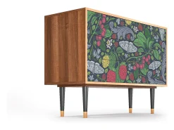 Aparador - 115х84х41 cm - S3 - Summer Berries, Nogal