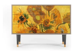 Aparador - 115х84х41 cm - S3 - Sunflowers, Arena