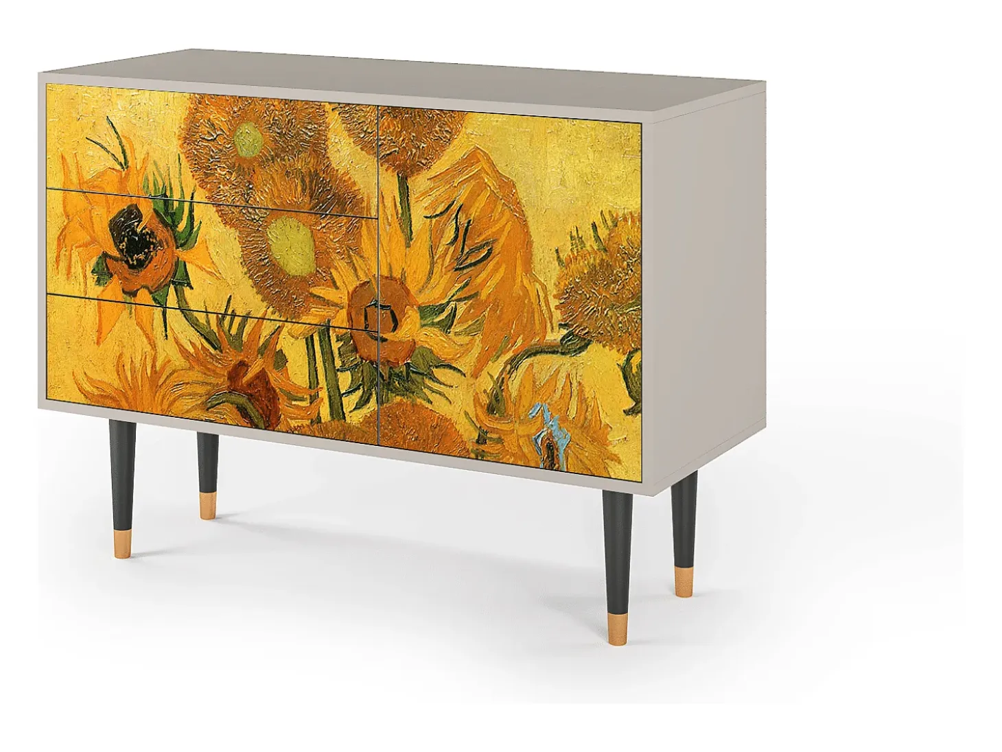 Aparador - 115х84х41 cm - S3 - Sunflowers, Arena