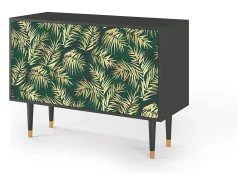 Aparador - 115х84х41 cm - S3 - Sunny Palm Tree, Antracita