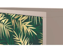 Aparador - 115х84х41 cm - S3 - Sunny Palm Tree, Latte