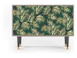 Aparador - 115х84х41 cm - S3 - Sunny Palm Tree, Latte