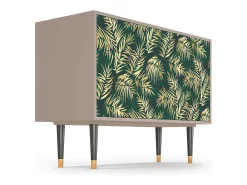 Aparador - 115х84х41 cm - S3 - Sunny Palm Tree, Latte