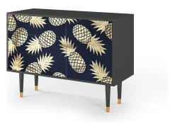 Aparador - 115х84х41 cm - S3 - Sunny Pineaple, Antracita