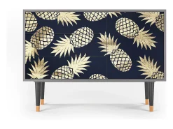 Aparador - 115х84х41 cm - S3 - Sunny Pineaple, Gris