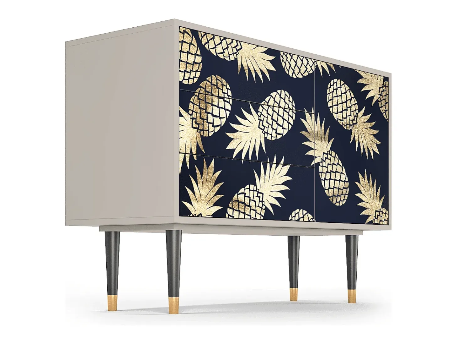 Aparador - 115х84х41 cm - S3 - Sunny Pineaple, Arena