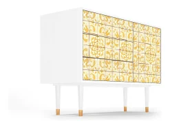 Aparador - 115х84х41 cm - S3 - Sunshiny Tile, Blanco